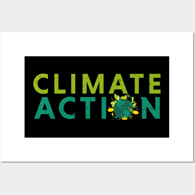 Climate Action Wall Art by LAKOSH